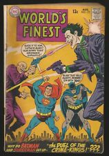 WORLD'S FINEST #177 - DC Aug. 1968 LUTHOR & THE JOKER vs. SUPERMAN & BATMAN picture
