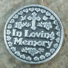 In Loving Memory Gone But Not Forgotten Memorial Pocket Token picture