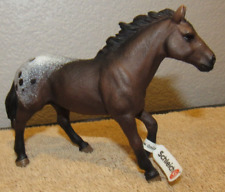 2012 Schleich Male Appaloosa Stallion Horse Retired Animal Figure - New With Tag picture