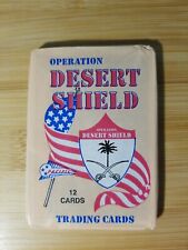 1991 Operation Desert Shield Unopened 12 Card Pack picture