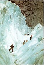 Postcard New Zealand - Franz Josef Crevasse picture