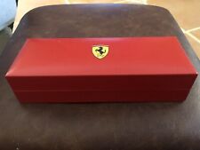 FERRARI SHEAFFER EMPTY PEN RED CASE With BOX & INSTRUCTION￼ Booklet. picture