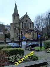 Photo 6x4 Bacup Central Methodist Church from The Blind Garden The garden c2013 picture