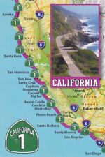 Pacific Coast Highway CA, California - Map of California Route 1 picture