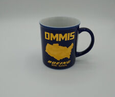 Boeing DMMIS Coffee Mug Cobalt Blue and Gold BDM Battelle IT Corporate Swag  picture