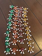 Vintage M&M Christmas Happy Lights String Light Covers 1990s Lot Of 40 picture