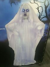 Spooky Halloween 4.6 FT Animated LED ROAMING HAUNTING GHOST BRIDE RARE (INDOOR) picture