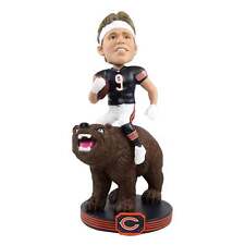 Jim McMahon Chicago Bears Riding Bear Bobblehead NFL Football Soldier Field picture