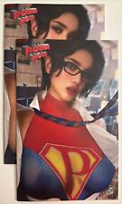 Power Hour #2 Preview 2023 NM+ Shikarii Sasha Calle Supergirl Close-Up SET OF 2 picture