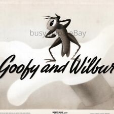 1939 Goofy And Wilbur Animated Mickey Mouse Walt Disney Cartoon Press Photo 14 picture