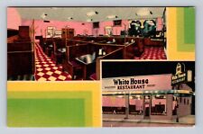 Savannah GA-Georgia, White House Restaurant Advertising, Vintage Postcard picture