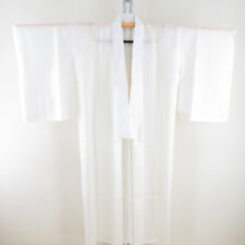 Juban Kimono inner wear Summer Silk White 53.5inch Women's picture