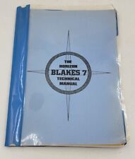 The Horizon Blakes 7 Technical Manual Parts #1 #2 #3 Appreciation Society  picture