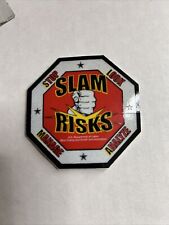 Vintage “Slam Risk” Mining Sticker picture