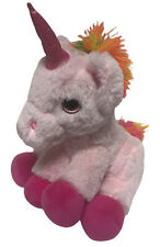 FAB NY Hug Me & Fill Me Jumbo Plush Rainbow Pink Unicorn Money Bank Piggy Bank picture