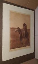 Large Original Photogravure | Curtis | Chief Hector - Assiniboin , 22