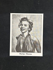 1960 Dutch Val Gum Movie Stars Marilyn Monroe Original Hand-Cut Vintage #3 (D) picture