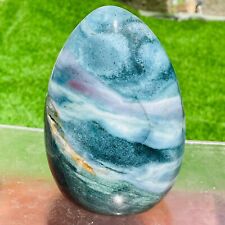 1510g Natural Sky Blue Ocean Jasper Crystal Polished Display Specimen Healing picture