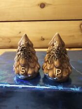Vintage Christmas Trees Salt Pepper Shakers Set Tree And Pinecones  S And P Set picture