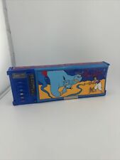 Vintage 1990s Disney Aladdin Pencil Case Touch 7 School Supplies picture