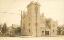 C-1910 First Congregational Church SALEM OREGON RPPC Real photo 5247 Patton picture