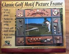 Classic Golf Motif Picture Frame NEW picture