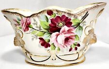 Antique Porcelain French Faience Vieux Rose Napoleon Style Vase  picture