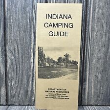 Vintage Indiana Camping Guide Department Natural Resources Brochure picture
