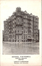 1926 Hotel Victoria Copley Square & Restaurant Boston Massachusetts MA Postcard picture