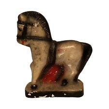 MCM Vintage Chalkware Carnival Prize Horse Figurine 6.5” picture
