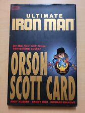 Ultimate Iron Man  Orson Scott Card Marvel Comics 2006 1st Ed 1st Print HC w/ DJ picture