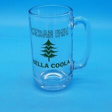 Cedar inn Belly cooler Glass beer  stein glass mug . picture