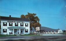 Painted Post, New York, NY, Erwin Motel, Chrome Vintage Postcard b7328 picture
