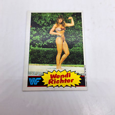 1985 WWF Topps Pro Wrestling Stars #8 Wendi Richter Trading Card Mint picture