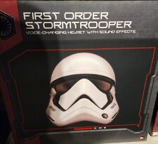 Disney Star Wars First Order Stormtrooper Voice Changing Helmet Galaxy's Edge picture
