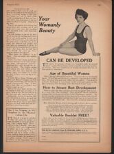 1923 OLIVE DOROTHY BROWN BREST BUST ENLARGE NATIONAL QUACK MEDICAL SEXY 22649 picture