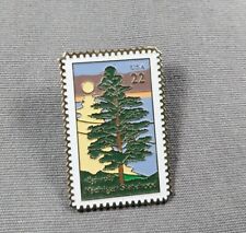 Michigan Statehood Stamp 22 USA Lapel Hat Jacket Pin picture