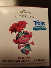 2021 Hallmark DreamWorks Trolls Holiday in Harmony Poppy MINI Ornament  picture