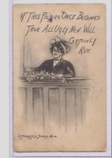 Woman Suffrage Postcard- Suffragette Series No 10 Judge Attorney Votes for Women picture