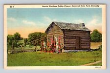 Pioneer Memorial State Park KY-Kentucky Lincoln Marriage Cabin Vintage Postcard picture