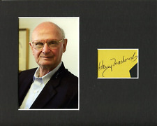 Harry Markowitz 1990 Nobel Prize Economic Rare Signed Autograph Photo Display picture