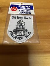 Vintage Old Town Clock Halifax N.S. Patch New Sealed picture