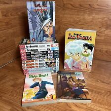 Manga 14 Book Lot, Inu Yasha, Get Backers, Moon Phase, Naruto, Fruits Basket, picture