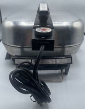 Vintage Hoover Electric Frying Pan w/ Warming Tray # 8668 picture
