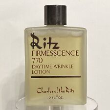 vintage perfume bottle 2 oz Ritz Firmessence 770 Daytime Wrinkle Lotion 95% PB picture