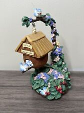 San Francisco Music Box Company “Home Sweet Home” Hanging Birdhouse Garden *read picture
