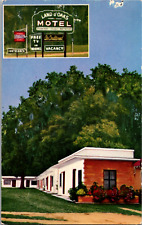 Vintage C 1958 Land O' Lakes Motel US Highway 17 Savannah Georgia GA Postcard picture