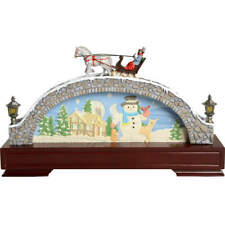 *Lenox ~ Christmas Figurine ~ 'Over The Bridge And Through The Woods' ~ NIB picture