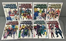 Official Handbook of the Marvel Universe Update '89 #1-8 Full Run Complete Set picture