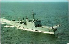 Postcard USS Barnstable County (LST-1197) Tank Landing Ship B2 picture